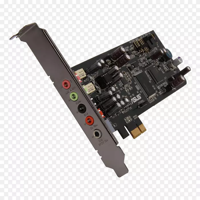 Asus xonar声卡和音频适配器PCI表示5.1环绕声-计算机
