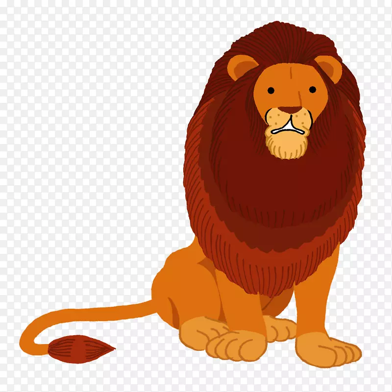 狮子画Abuldu XML-狮子插图