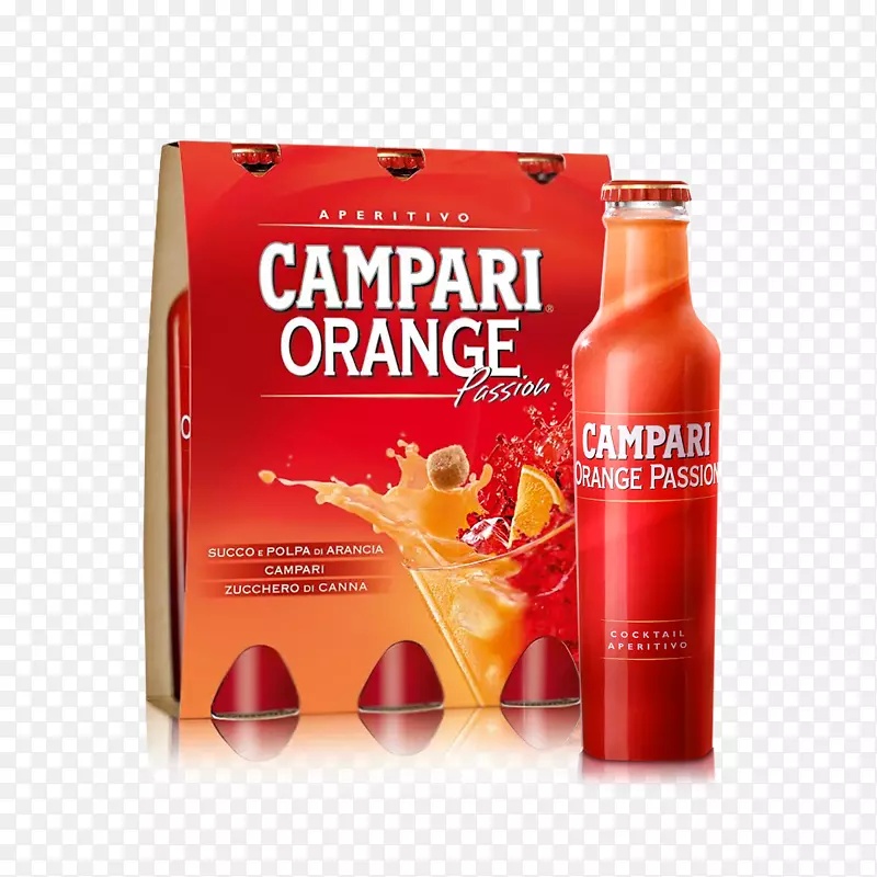 橙汁饮料坎帕里石榴汁利口酒