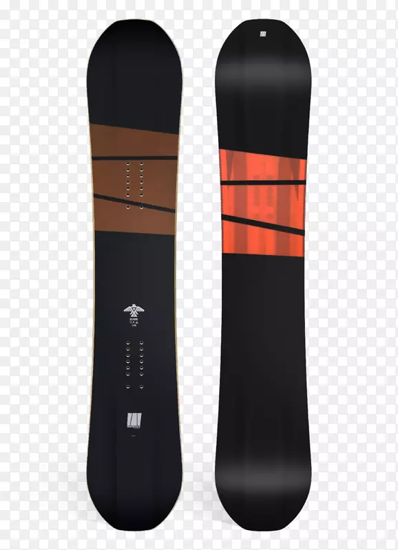 滑雪板运动用品人彩色传单.滑雪板