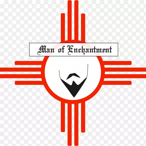 Zia pueblo Tucumcari Taos Zia新墨西哥州人民旗-象征