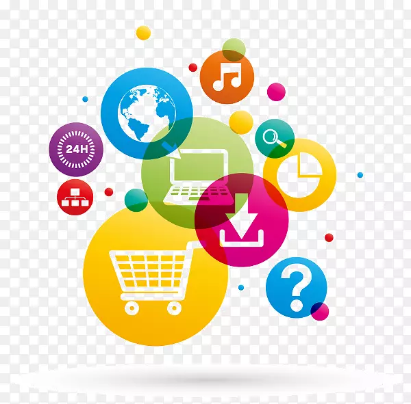 数字营销网站开发电子商务购物车软件网上购物-商业
