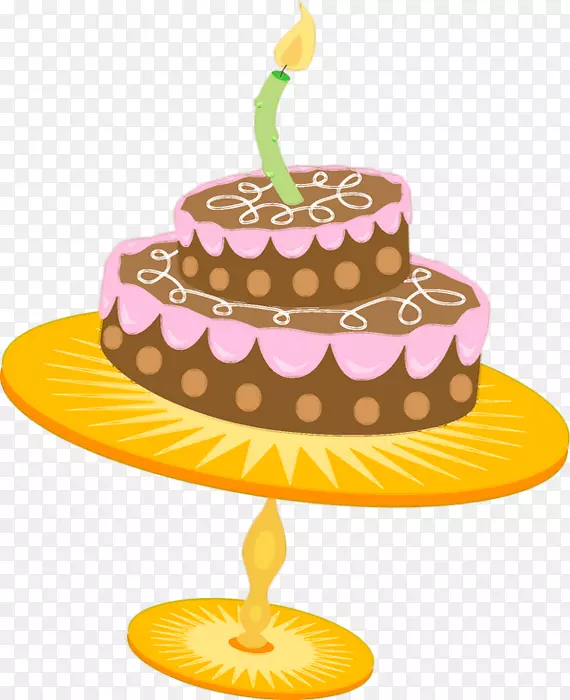 生日蛋糕玉米饼蜡烛蛋糕