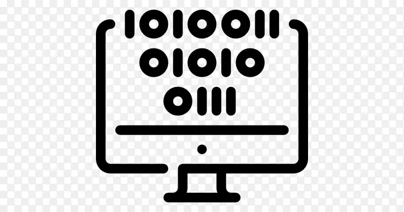 计算机图标业务二进制代码数字数据企业资源规划.业务