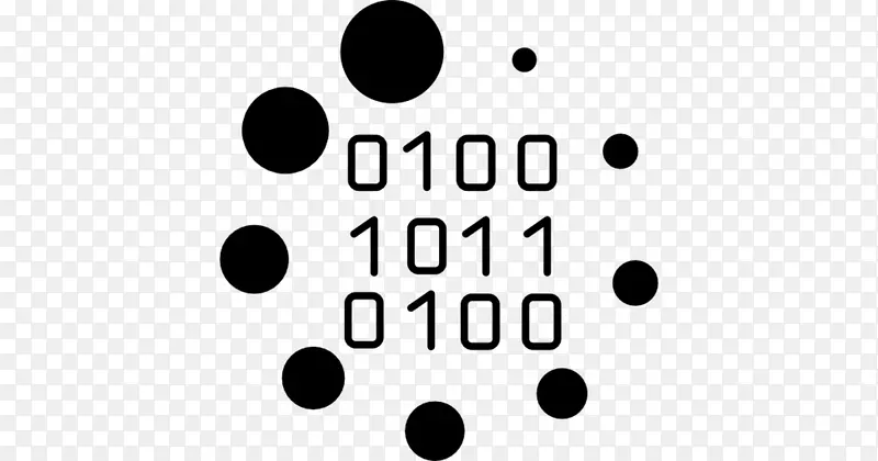 计算机图标二进制代码二进制数字二进制文件符号