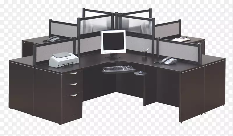 小隔间办公桌分隔器a+办公室插座家具-业务