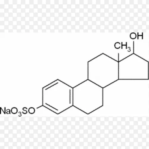 雌二醇结构雌激素-硫酸钠