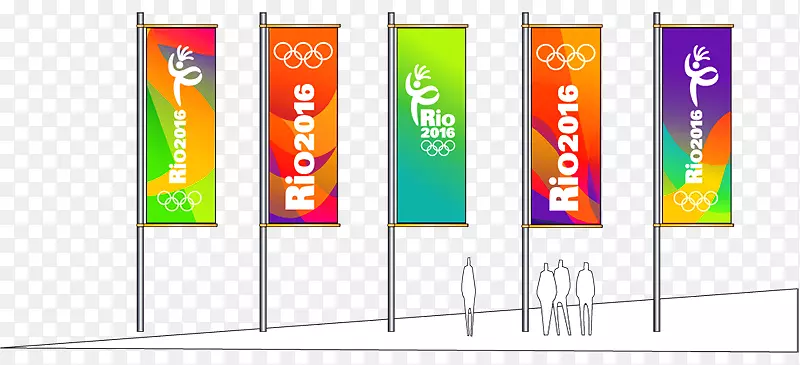 平面设计品牌展示广告网络横幅-奥运项目