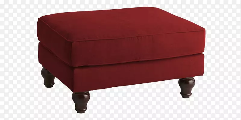 足部休息咖啡桌家具椅子红方形装饰