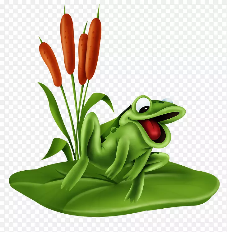 树蛙幽默剪贴画-青蛙
