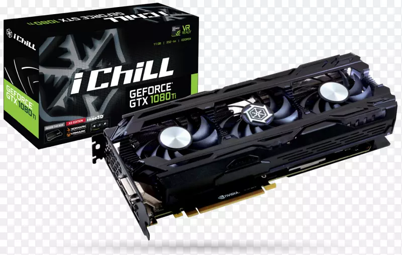 显卡和视频适配器NVIDIA GeForce GTX 1080 ti缔造者版Inno3d GeForce GTX 1080 ti iChill x3-Nvidia