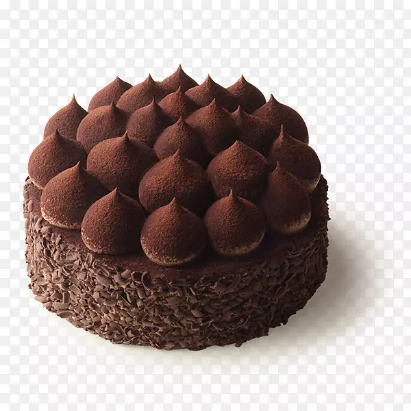 无糖巧克力蛋糕巧克力松露加那酸果酱巧克力蛋糕