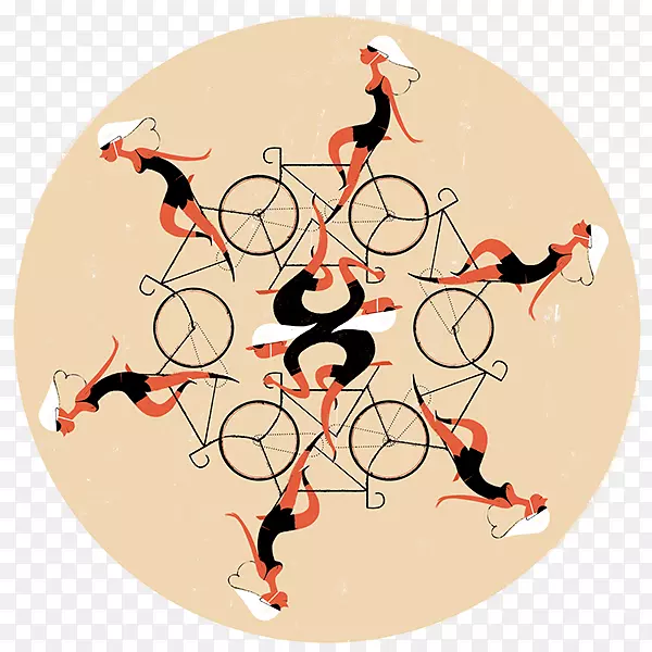自行车电影节海报-艺术节海报