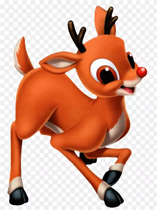 鲁道夫红鼻子驯鹿圣诞老人驯鹿