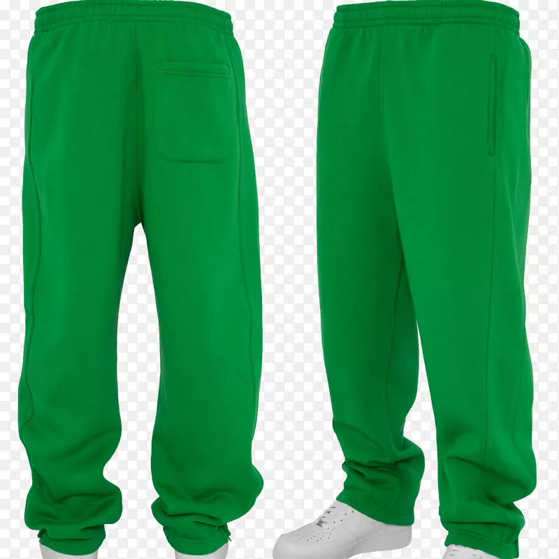 运动裤拉链绿色运动短裤拉链