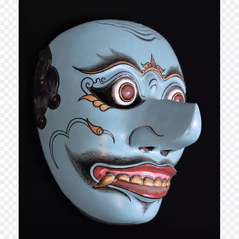 巴厘岛传统非洲面具