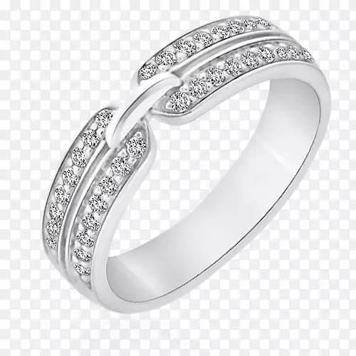 结婚戒指金克拉钻石戒指