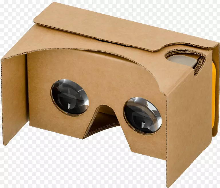 谷歌硬纸板虚拟现实耳机Oculus裂缝-谷歌