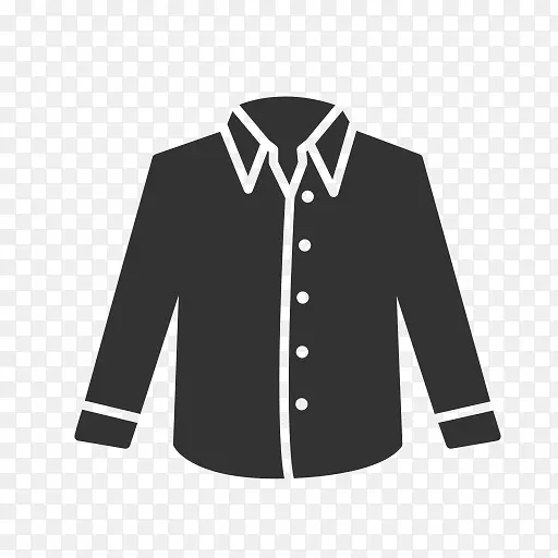 t恤服装电脑图标领t恤