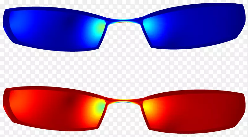 太阳镜COMSOL多物理护目镜模拟眼镜