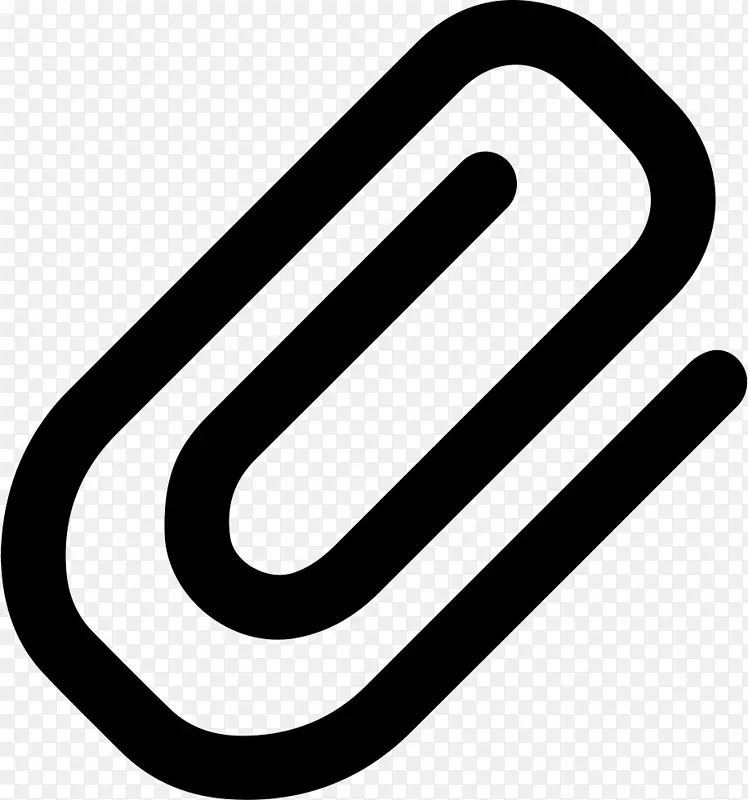 计算机图标符号附件理论电子邮件附件符号
