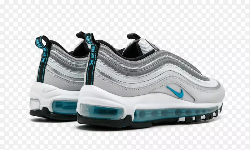 耐克AIRmax 97银色运动鞋-银制