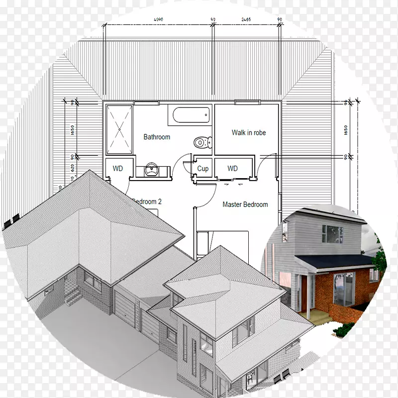 房屋平面图层装修建筑-房屋
