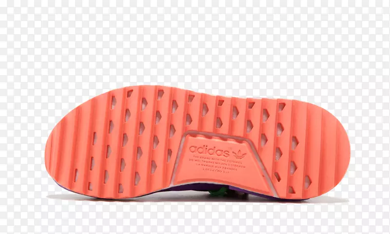 珊瑚红鞋运动鞋阿迪达斯-阿迪达斯