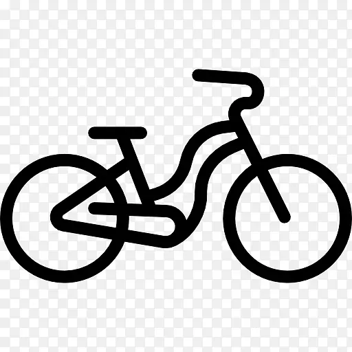 巡洋舰自行车电脑图标道路自行车-自行车