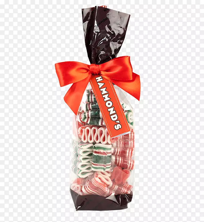 丝带糖果巧克力棒糖果手杖哈蒙德糖果-糖果