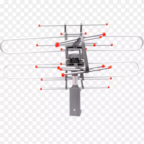 直升机旋翼螺旋桨线电视天线