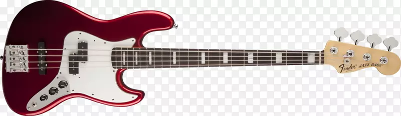 Fender爵士低音吉他护舷乐器公司Squier Fender精密低音吉他