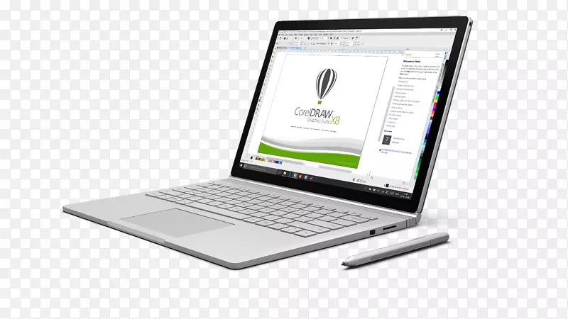 笔记本电脑CorelDraw显卡和视频适配器微软表面-笔记本电脑