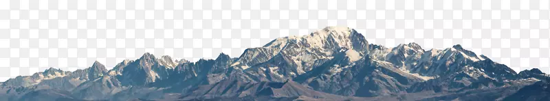 山水冰川地貌地质学山岳