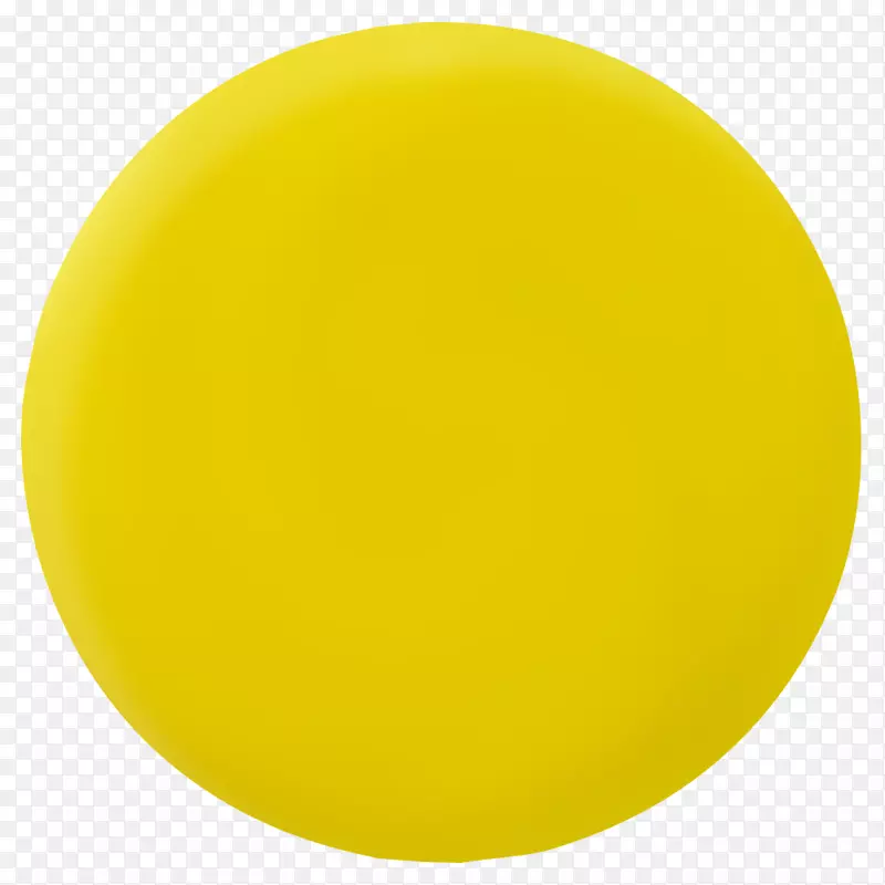 黄色圆纸画-圆圈
