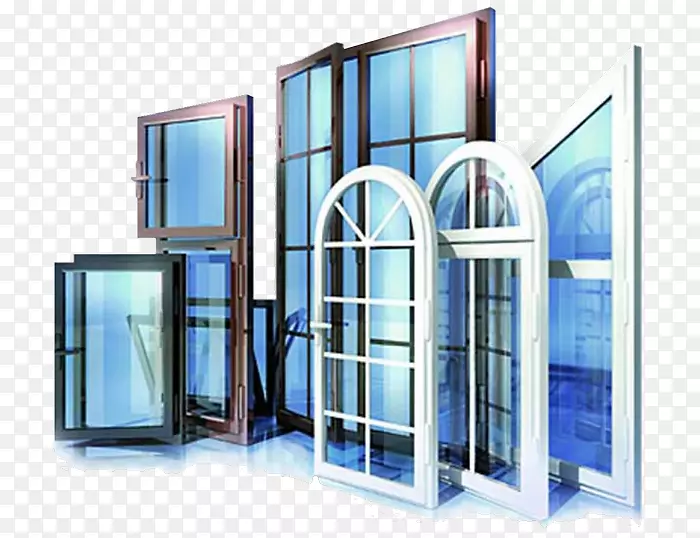 铝制玻璃门聚氯乙烯窗