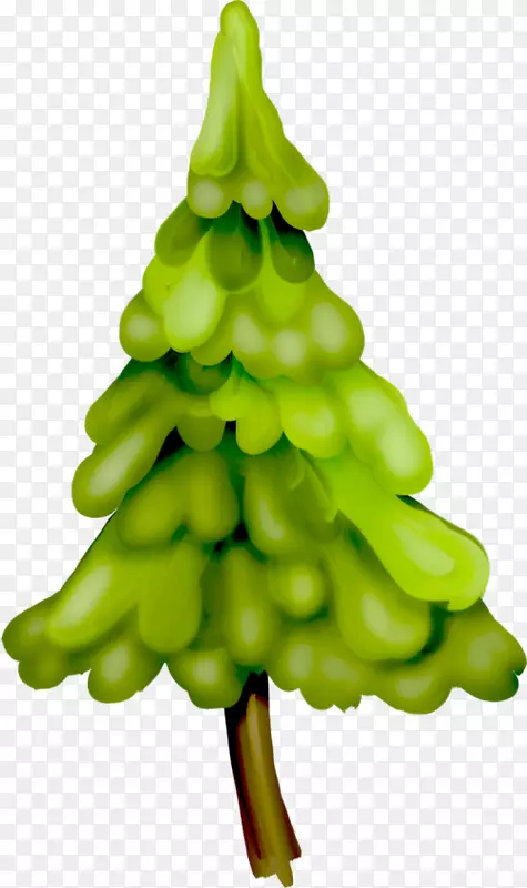 云杉圣诞装饰蔬菜圣诞树冷杉-蔬菜