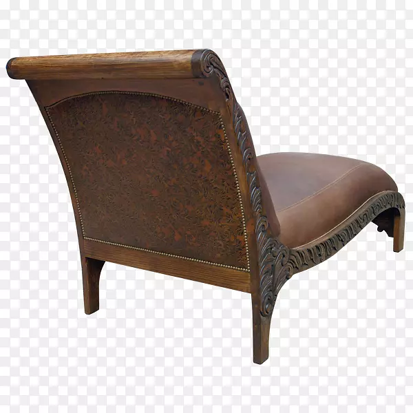 俱乐部椅皮革工业风格椅