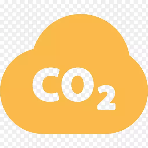 二氧化碳计算机图标可持续性碳足迹碳捕获和储存
