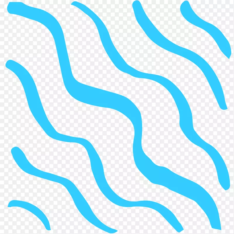 海洋线点角剪贴画线