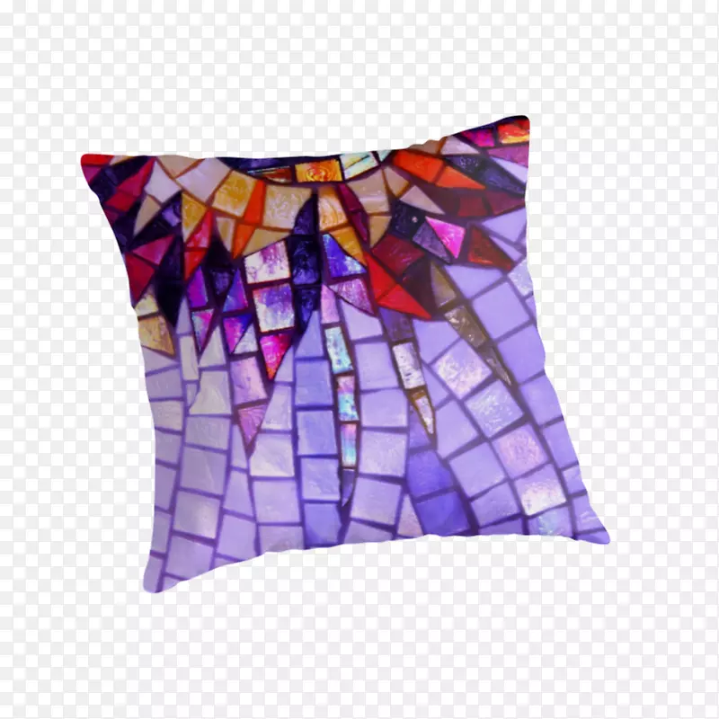 投掷枕头垫长方形图案-枕头