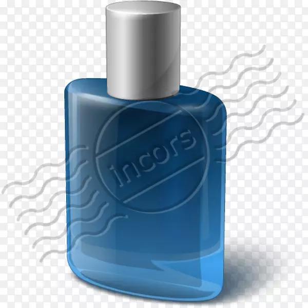 香水玻璃瓶钴蓝香水