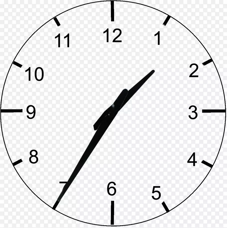 时钟正面数字时钟闹钟剪辑艺术学习英语