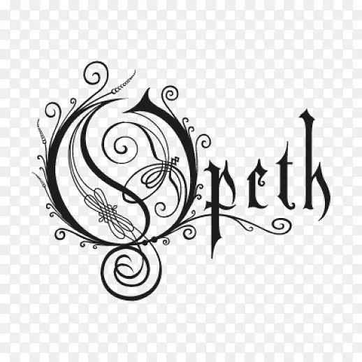 NBC女巫Opeth徽标-摩托车