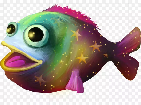鱼类海洋生物剪辑艺术-鱼类