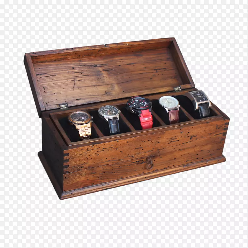 抽屉木制手表展示柜