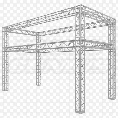 桁架钢横幅结构梁-展位设计