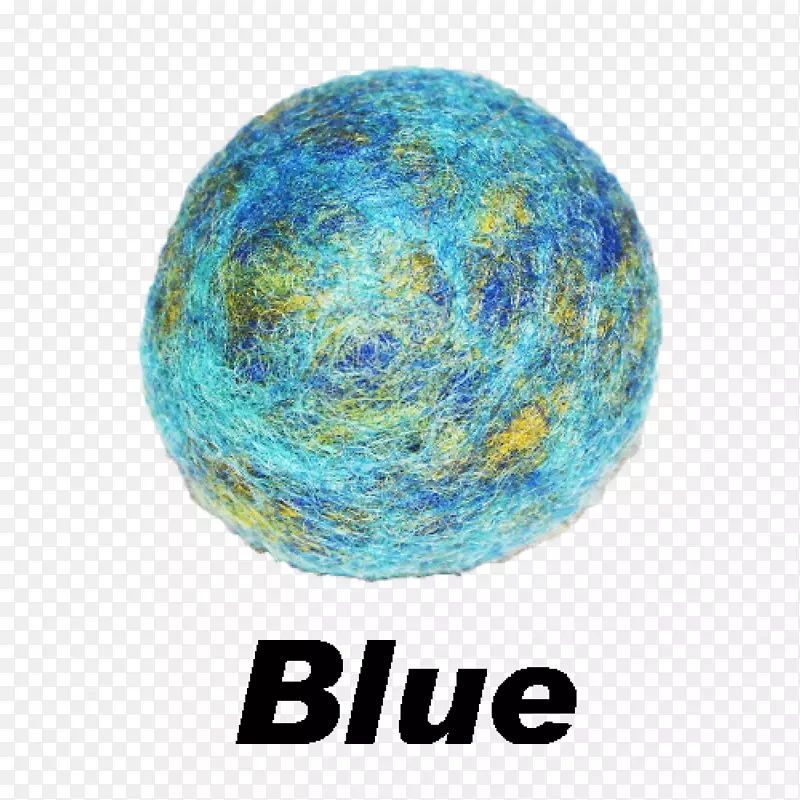 球形pbs绿松石蓝丸