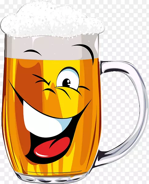 啤酒杯表情符号-年底