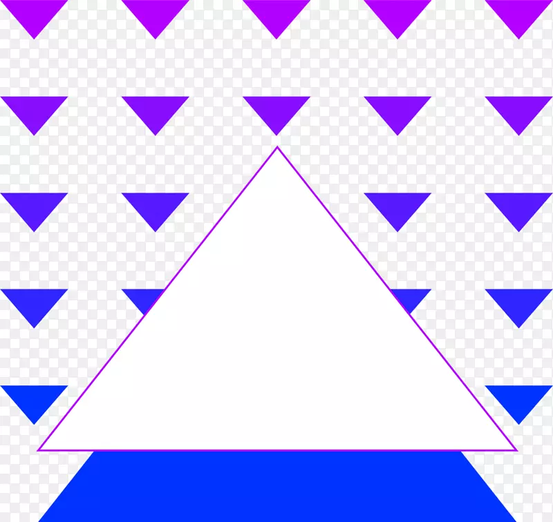 三角形区域点剪贴画.三角形